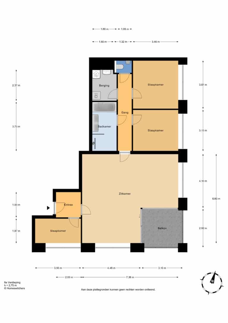 Foto van de woning aan de Ireneboulevard 50H