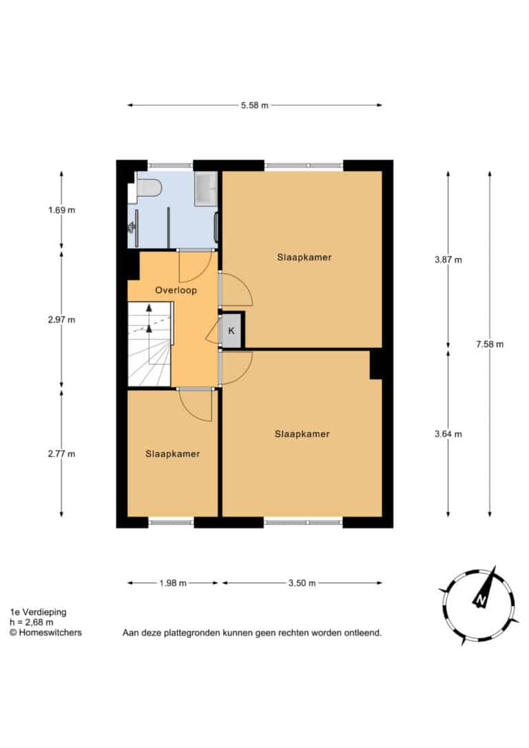 Foto van de woning aan de Wassenaarstraat 16