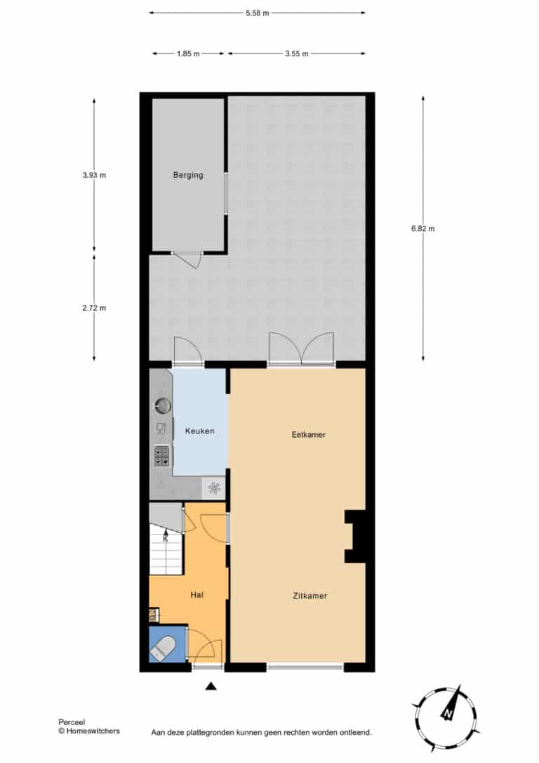Foto van de woning aan de Wassenaarstraat 16