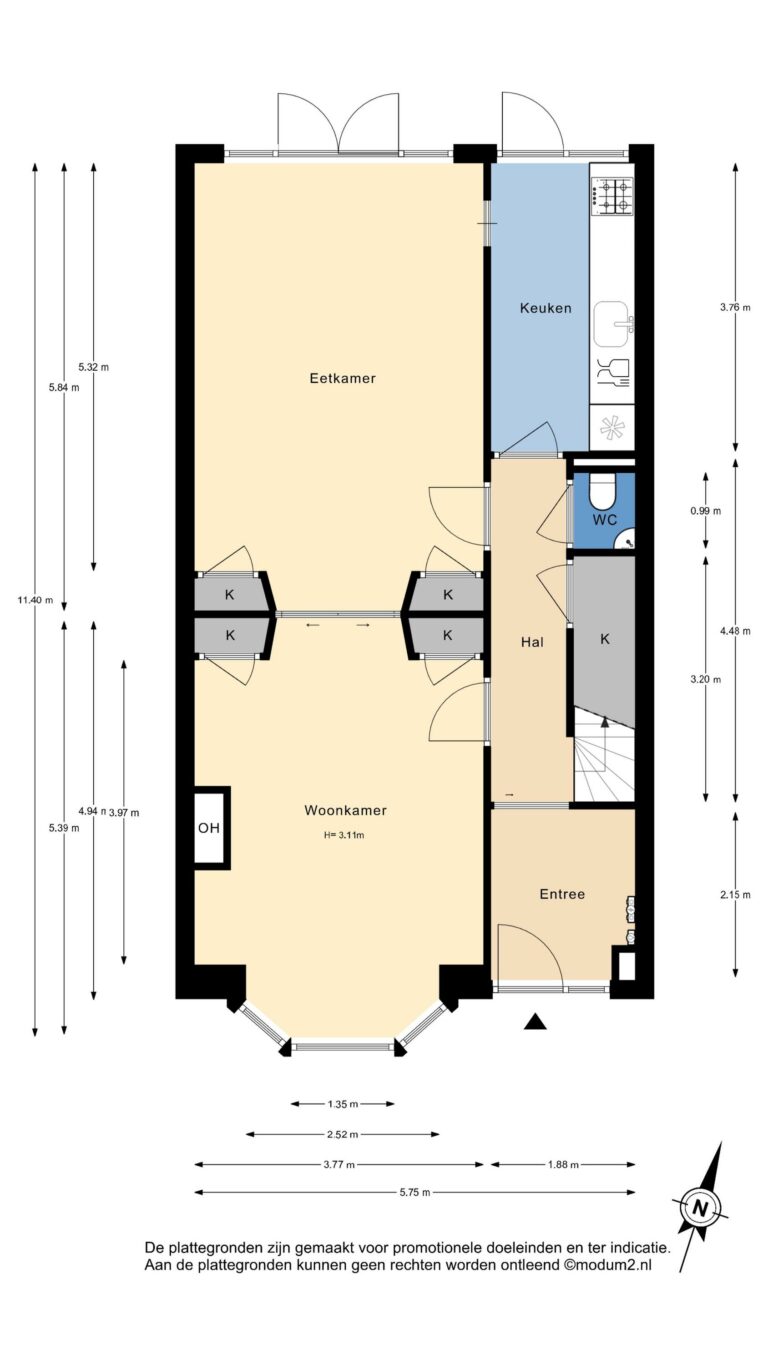 Foto van de woning aan de Mijnbouwstraat 12