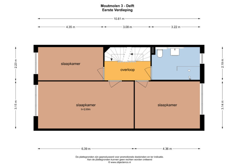 Foto van de woning aan de Moutmolen 3