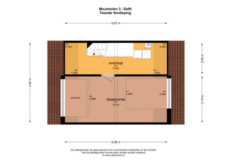 Foto van de woning aan de Moutmolen 3
