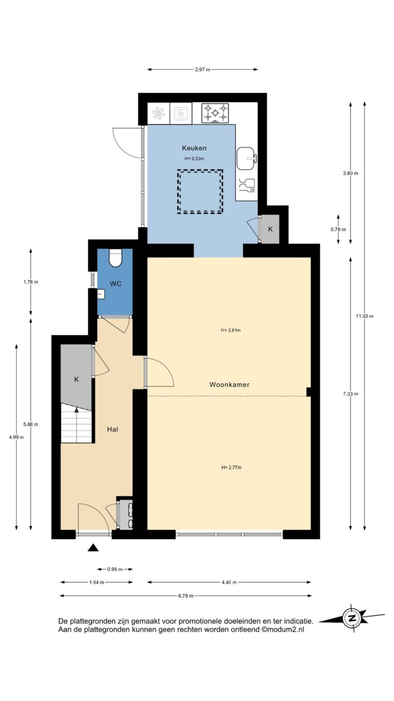 Foto van de woning aan de Delftweg 121