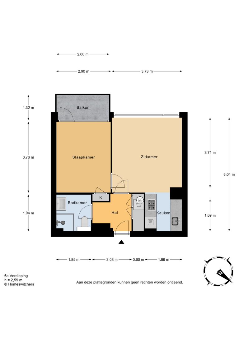 Foto van de woning aan de Huis te Landelaan 15F612