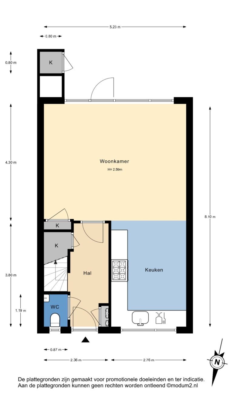 Foto van de woning aan de Koetlaan 58