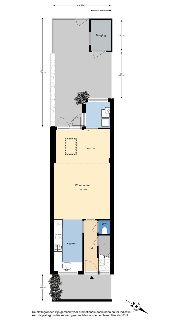 Foto van de woning aan de Van Saenredamstraat 31