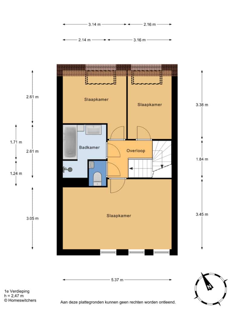 Foto van de woning aan de Prins Hendriklaan 24