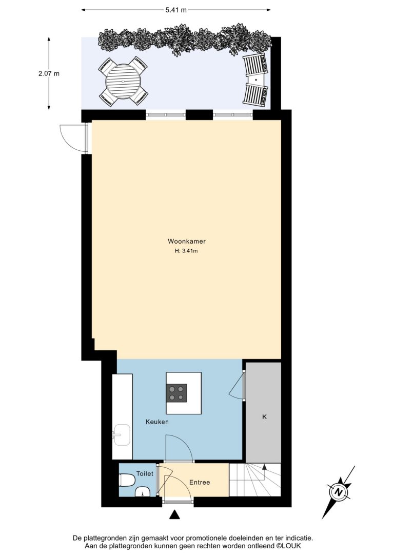 Foto van de woning aan de Molenstraat 11G