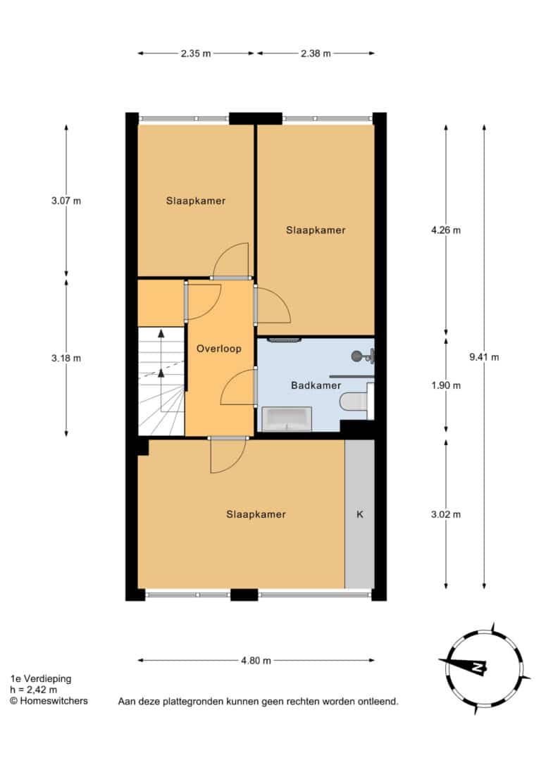 Foto van de woning aan de Ravelstraat 5