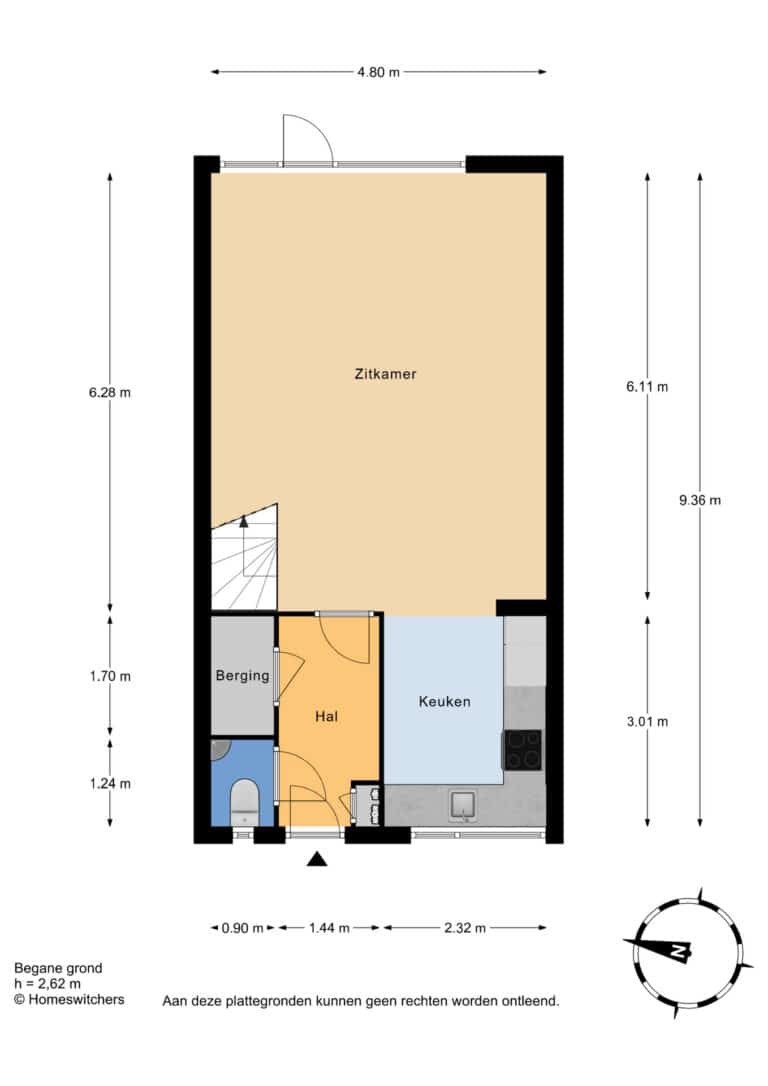 Foto van de woning aan de Ravelstraat 5