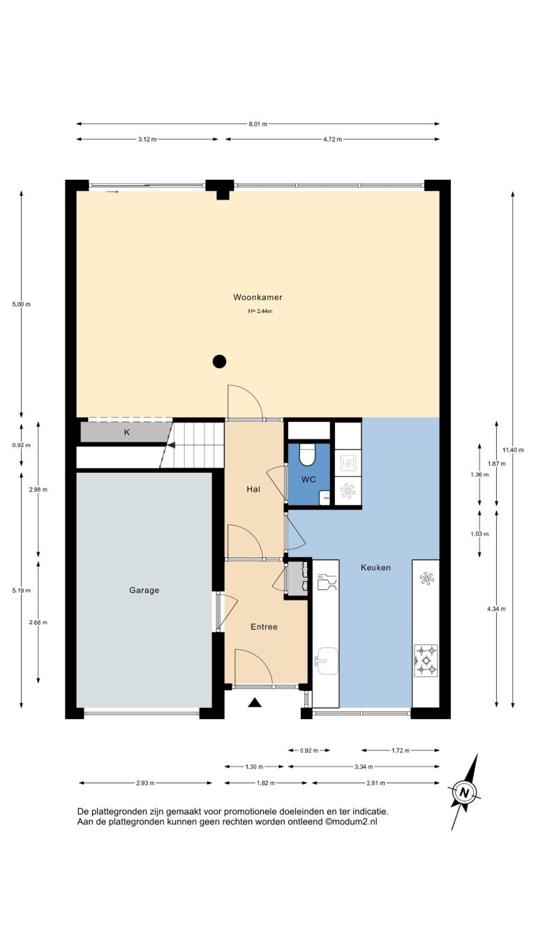 Foto van de woning aan de Gaarderstraat 12