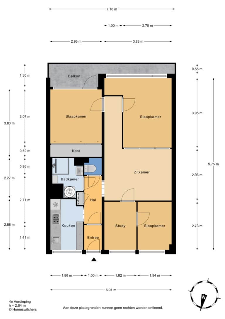 Foto van de woning aan de Bosboom-Toussaintplein 118