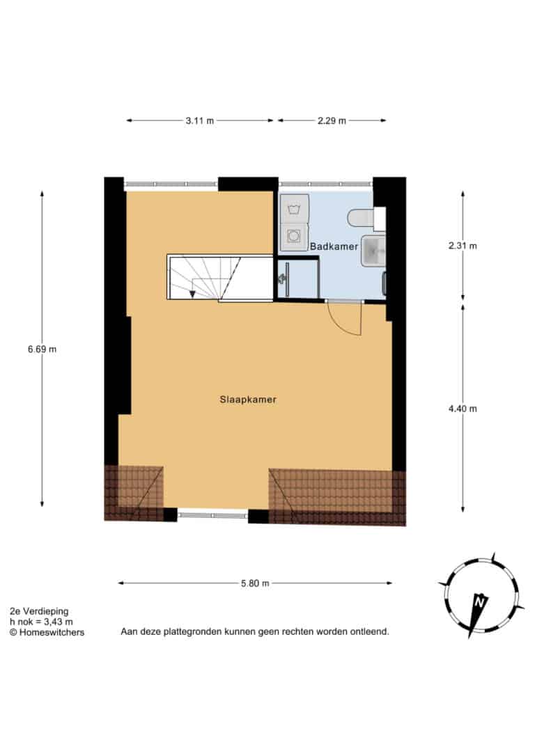 Foto van de woning aan de Tweemolentjeskade 11