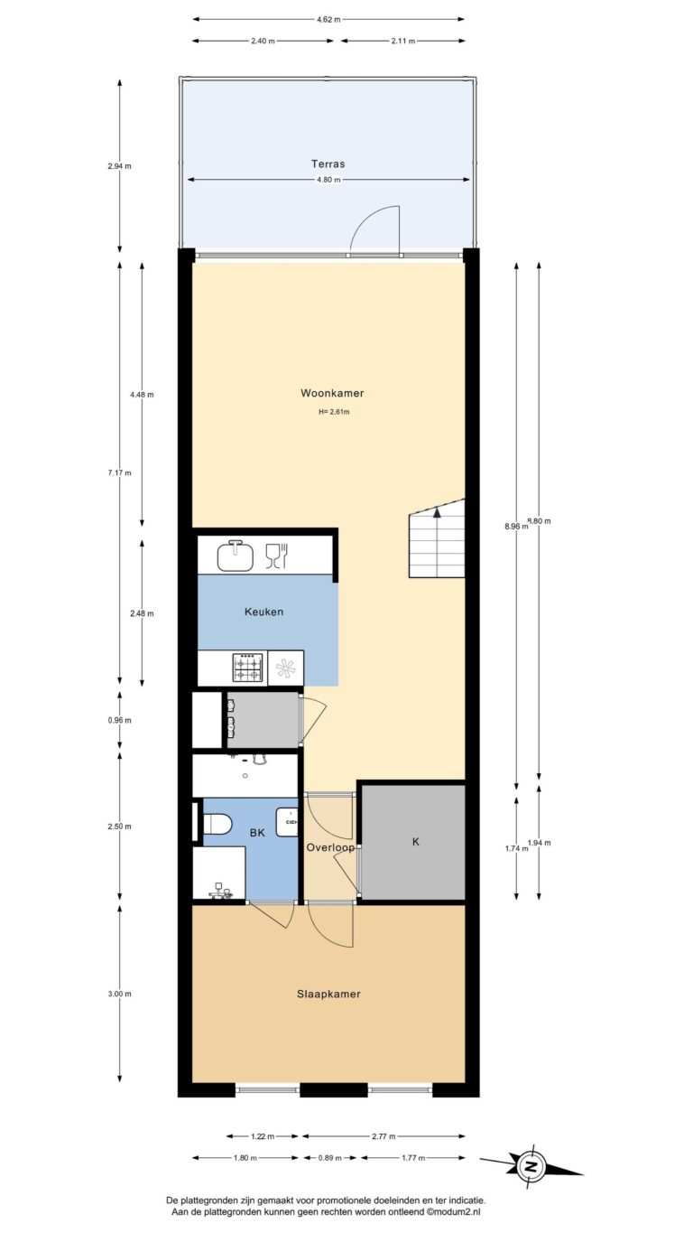 Foto van de woning aan de Montgomerylaan 208