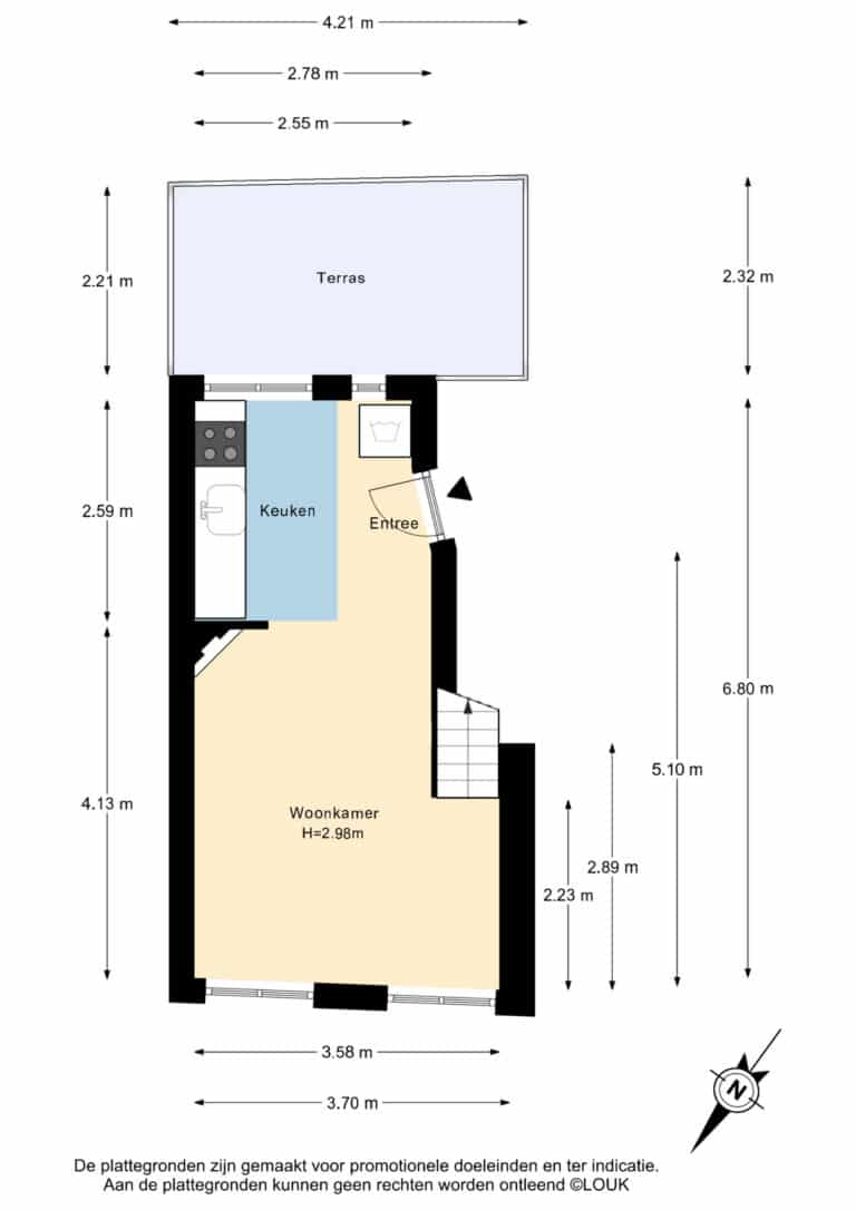 Foto van de woning aan de Beestenmarkt 31