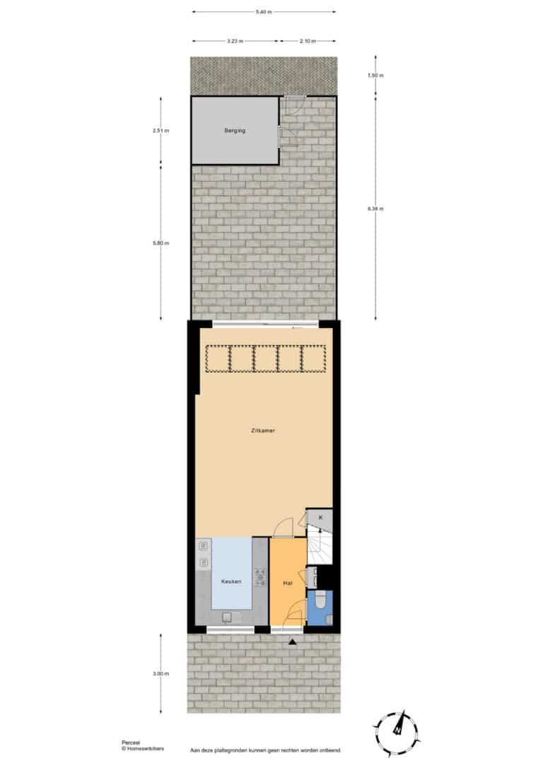 Foto van de woning aan de Sluiswachterstraat 25