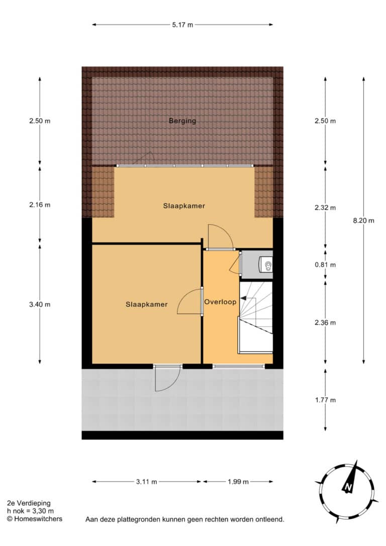 Foto van de woning aan de Sluiswachterstraat 25