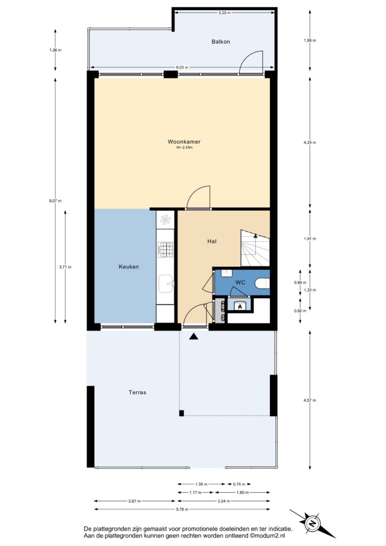 Foto van de woning aan de Westvest 287