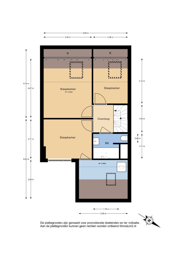 Foto van de woning aan de Westvest 287