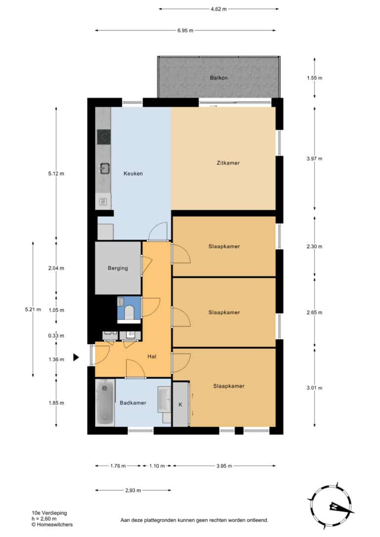Foto van de woning aan de Palmyraplaats 198