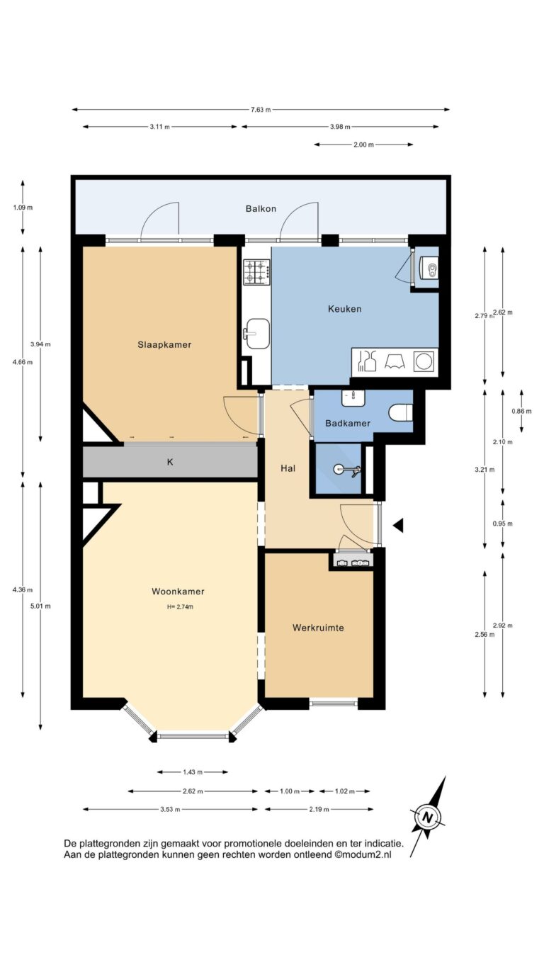 Foto van de woning aan de Doelenstraat 104