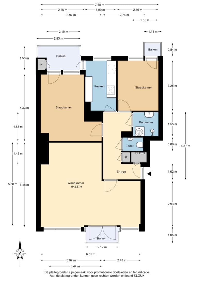 Foto van de woning aan de Balistraat 41