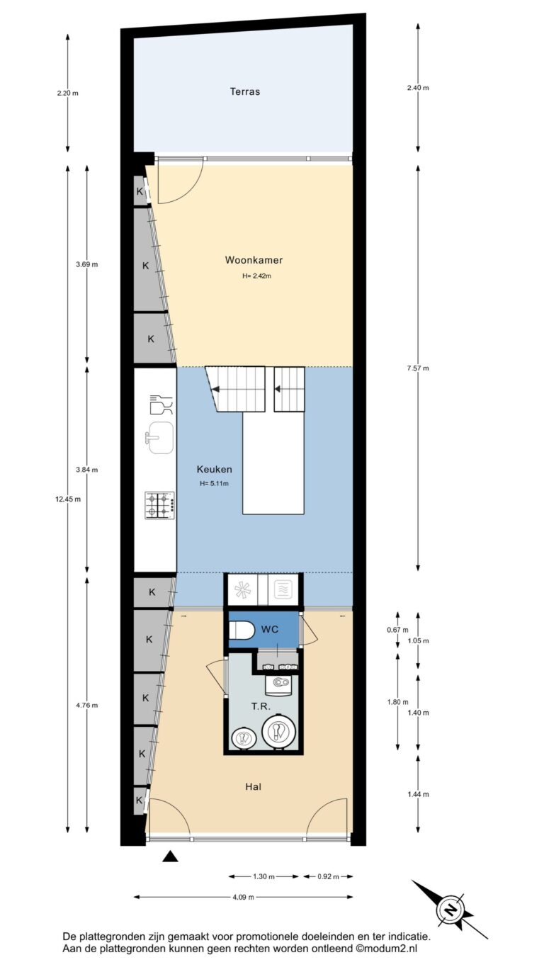 Foto van de woning aan de Pluympot 12