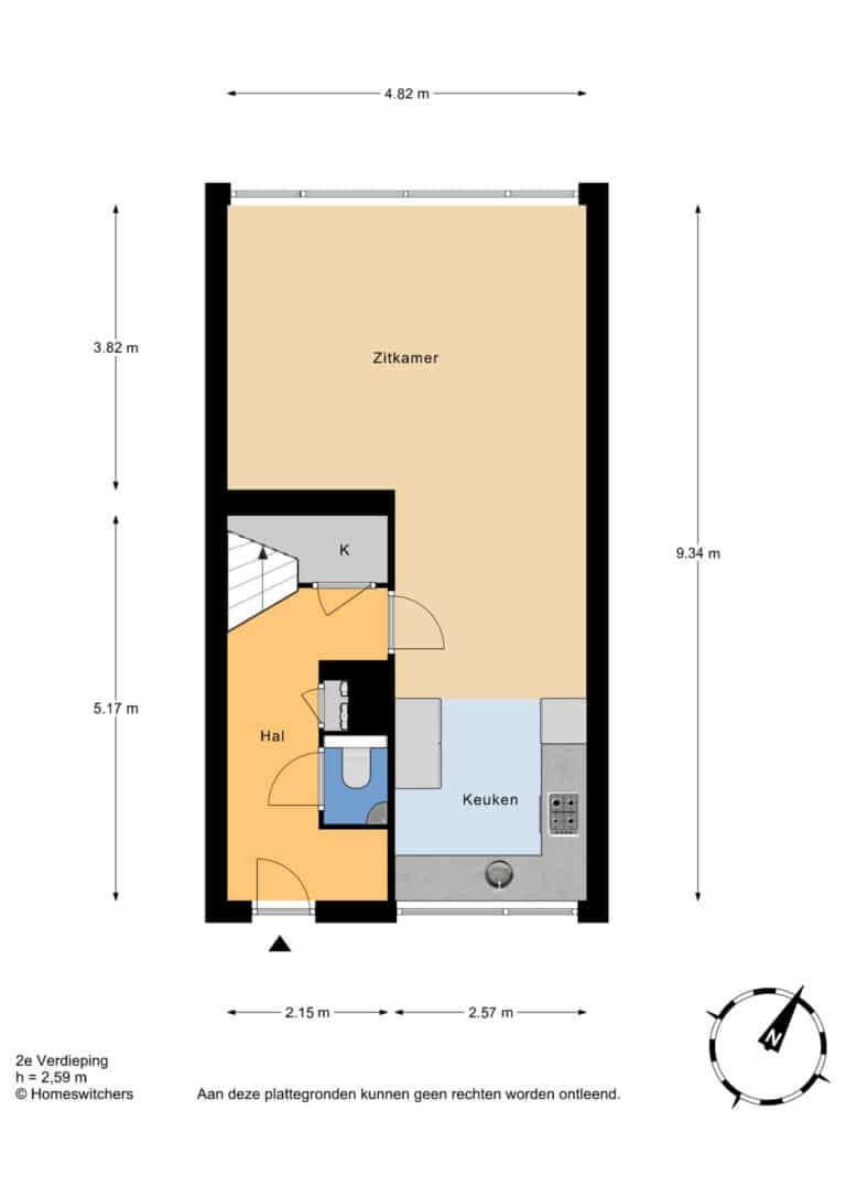 Foto van de woning aan de Westlandseweg 71