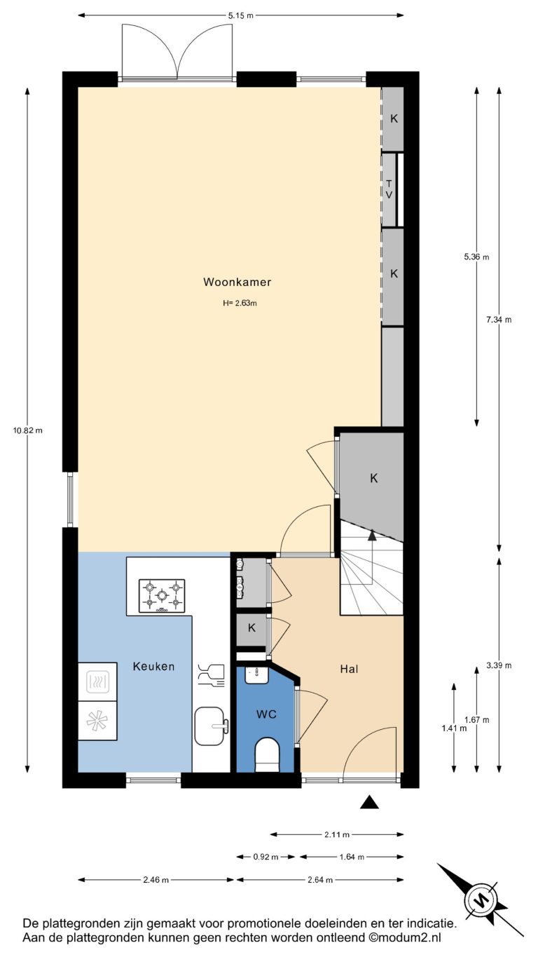Foto van de woning aan de Oranjerie 8