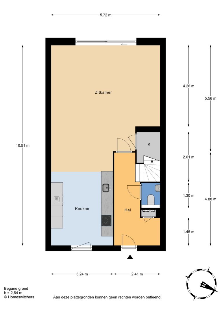 Foto van de woning aan de Luxemburghof 44