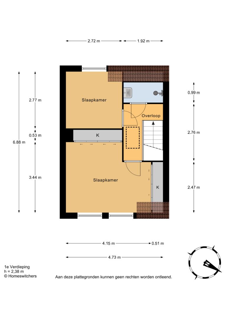 Foto van de woning aan de Jan de Wittstraat 15