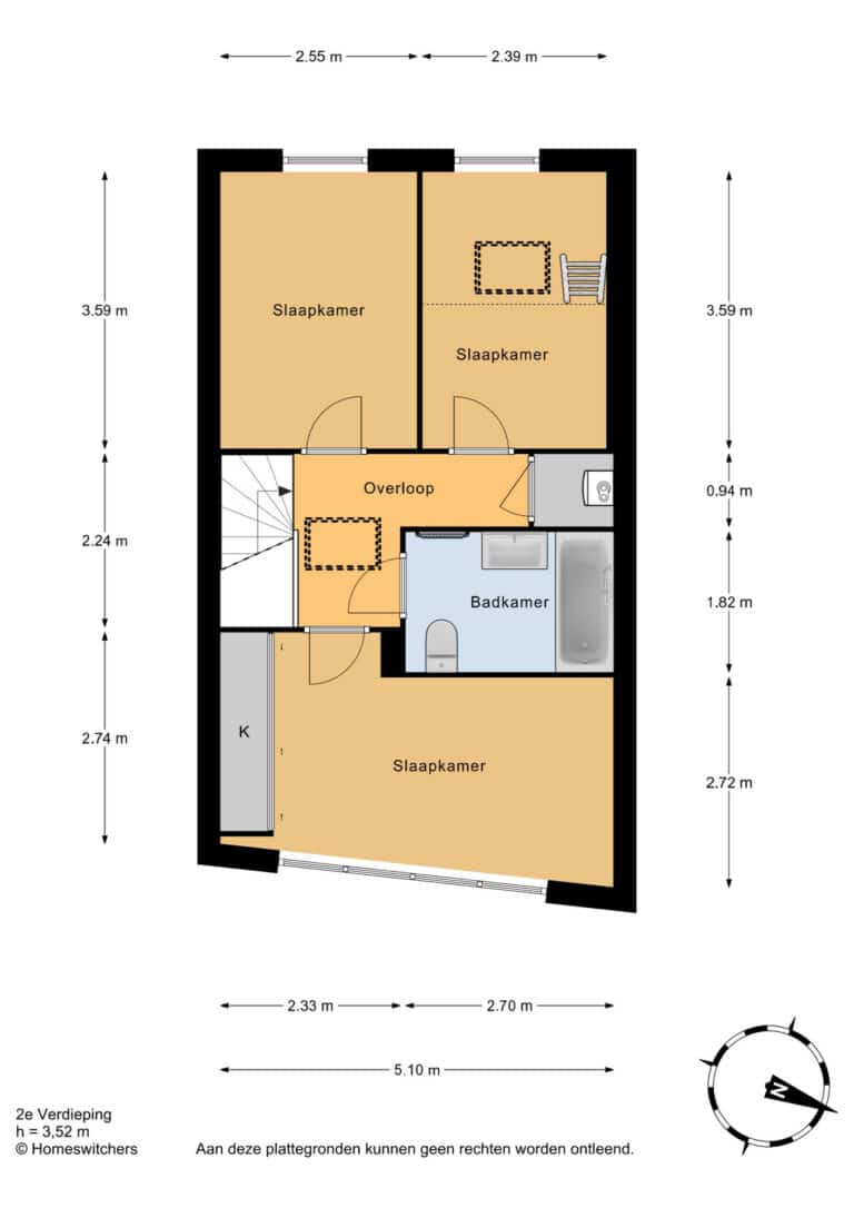 Foto van de woning aan de Graaf Willem II laan 10