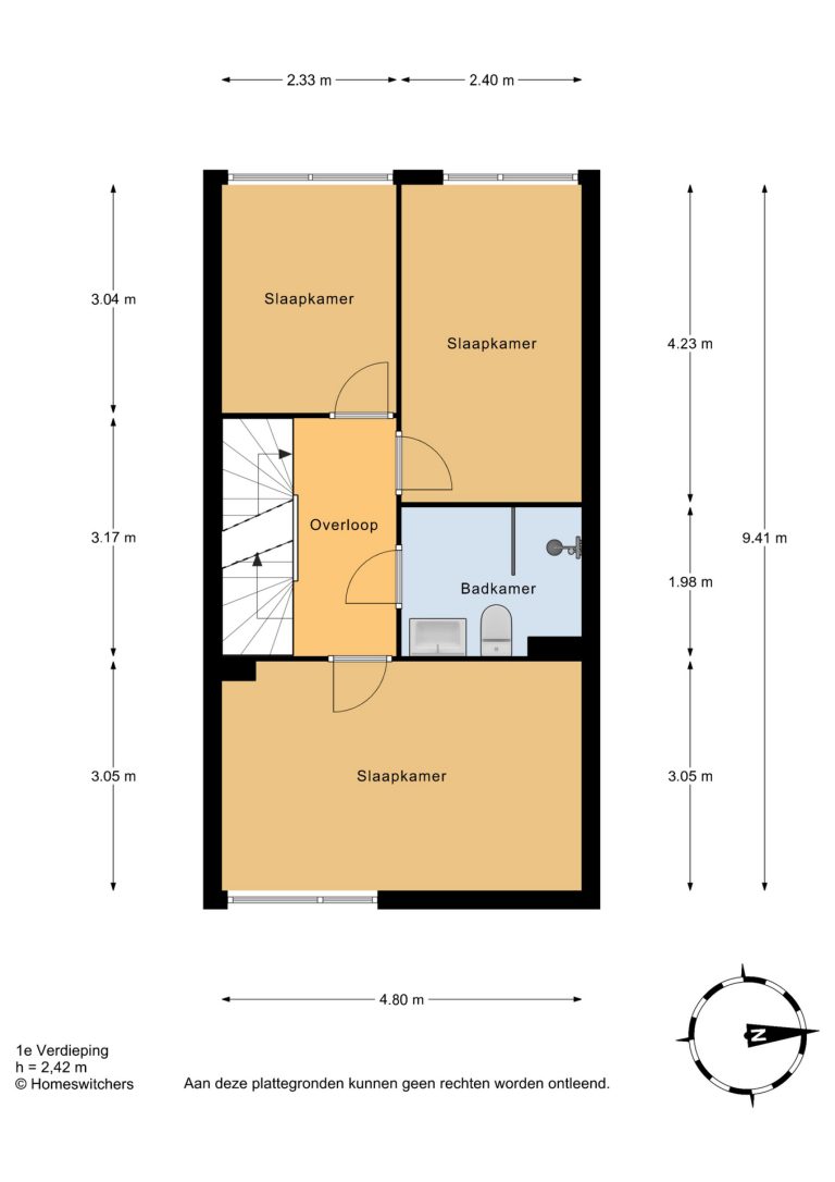 Foto van de woning aan de Bizetstraat 34