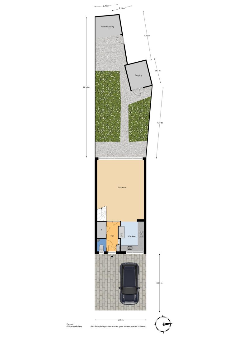 Foto van de woning aan de Bizetstraat 34