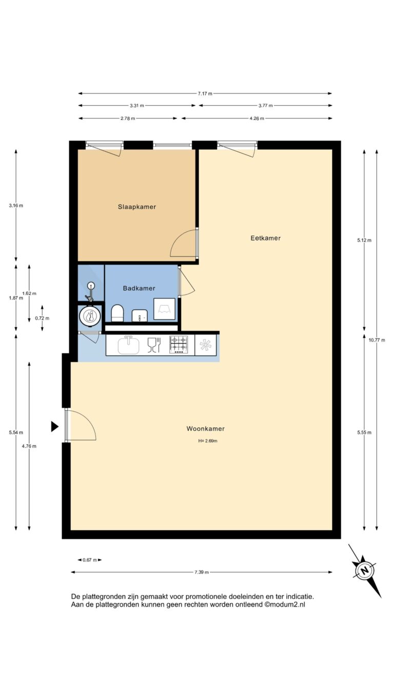 Foto van de woning aan de Volmerlaan 4F011
