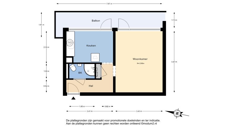 Foto van de woning aan de Van Adrichemstraat 255