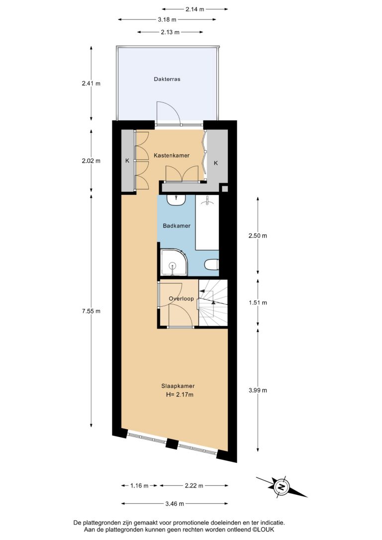 Foto van de woning aan de Achterom 98