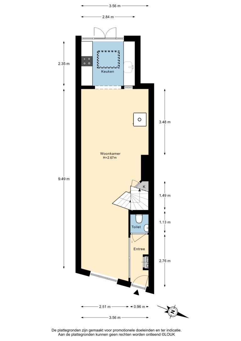 Foto van de woning aan de Achterom 98