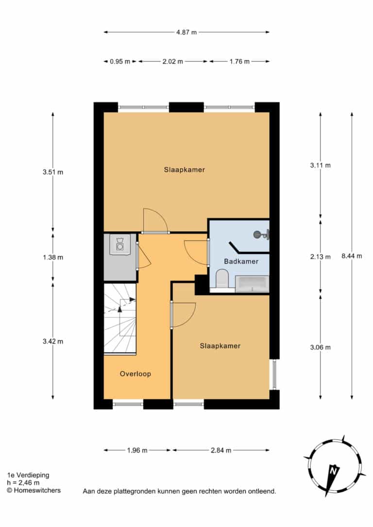 Foto van de woning aan de Molenaarstraat 1