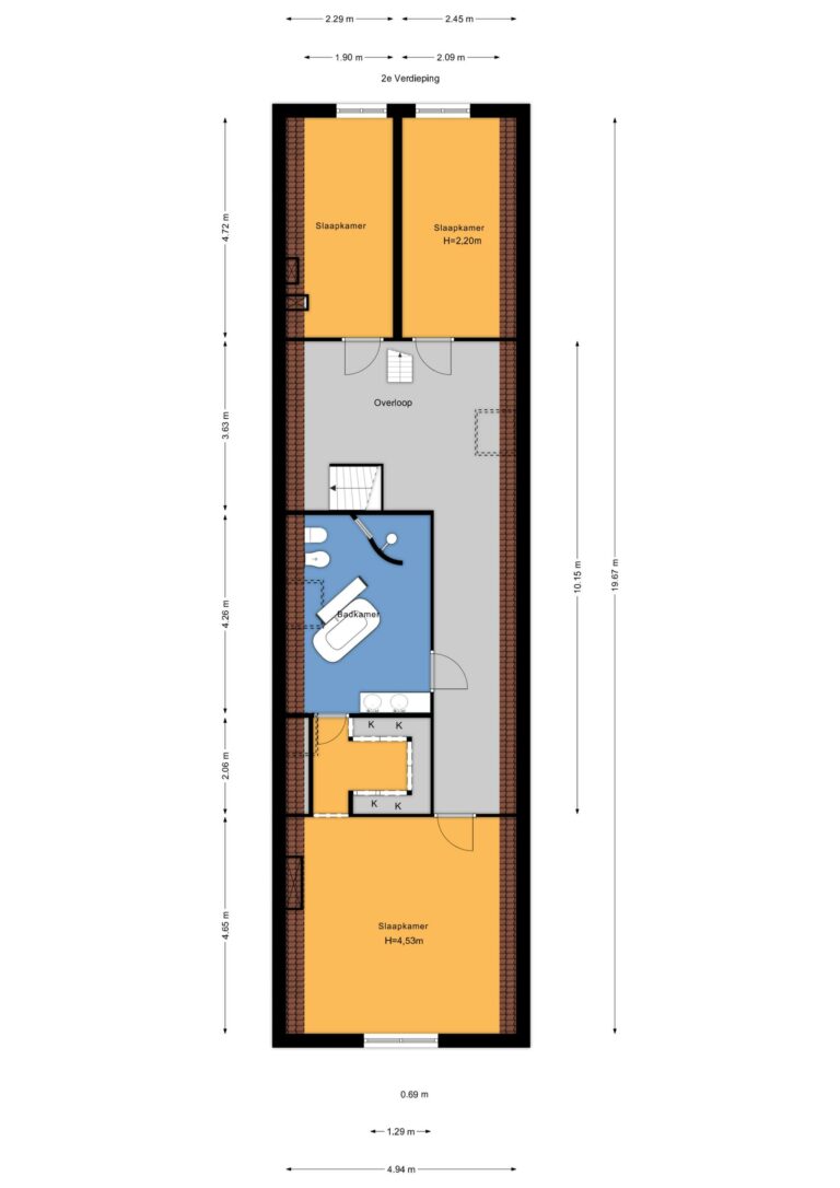 Foto van de woning aan de Koornmarkt 50