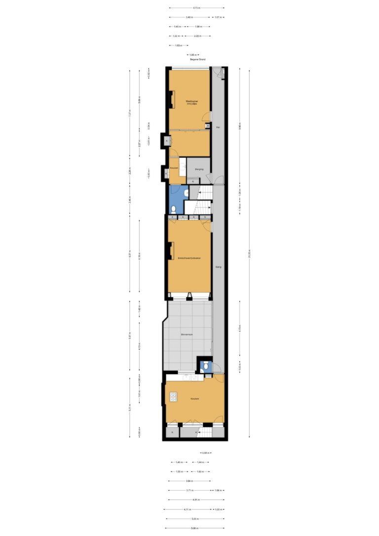 Foto van de woning aan de Koornmarkt 50