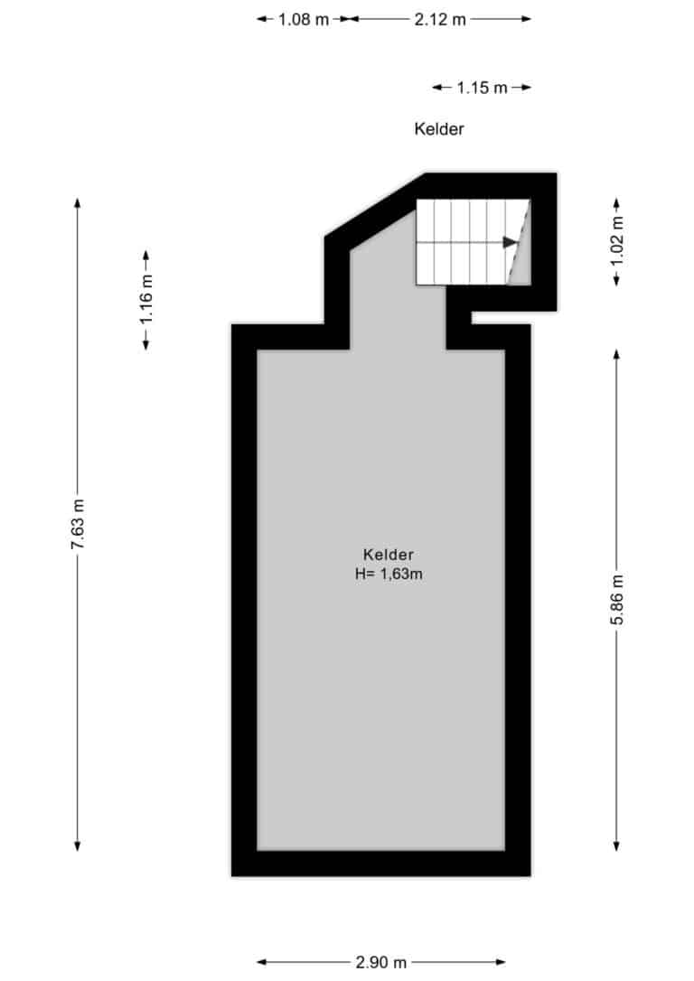 Foto van de woning aan de Koornmarkt 50