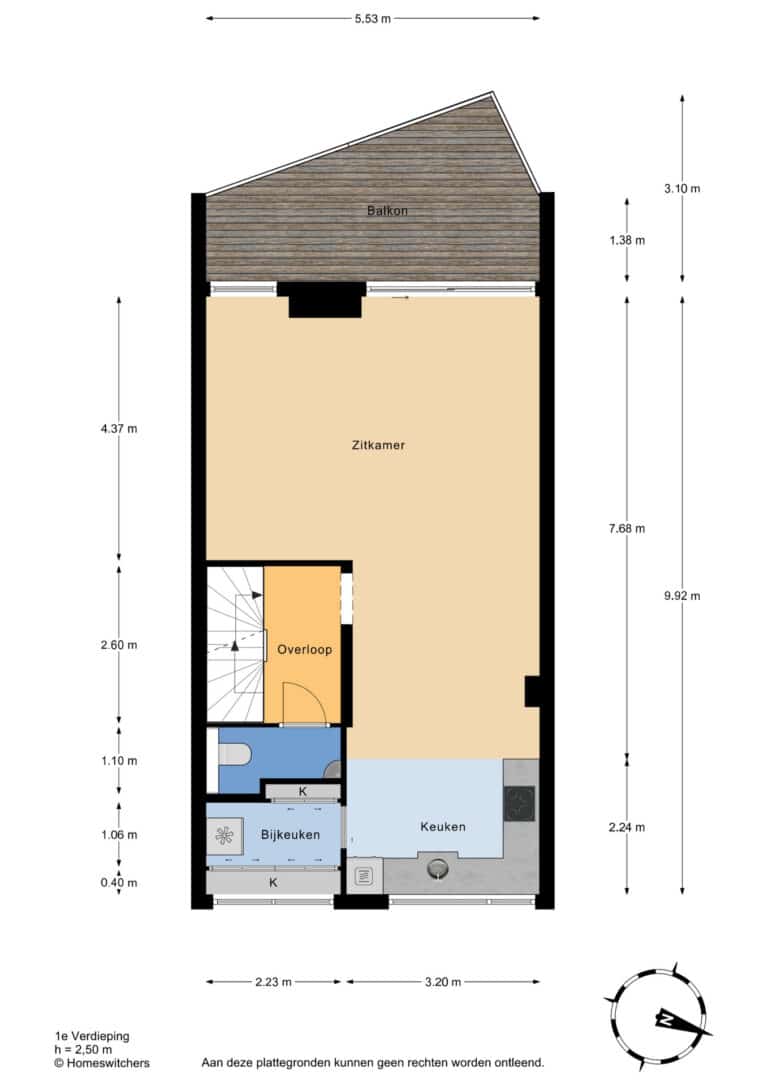 Foto van de woning aan de Hendrik Marsmanlaan 13