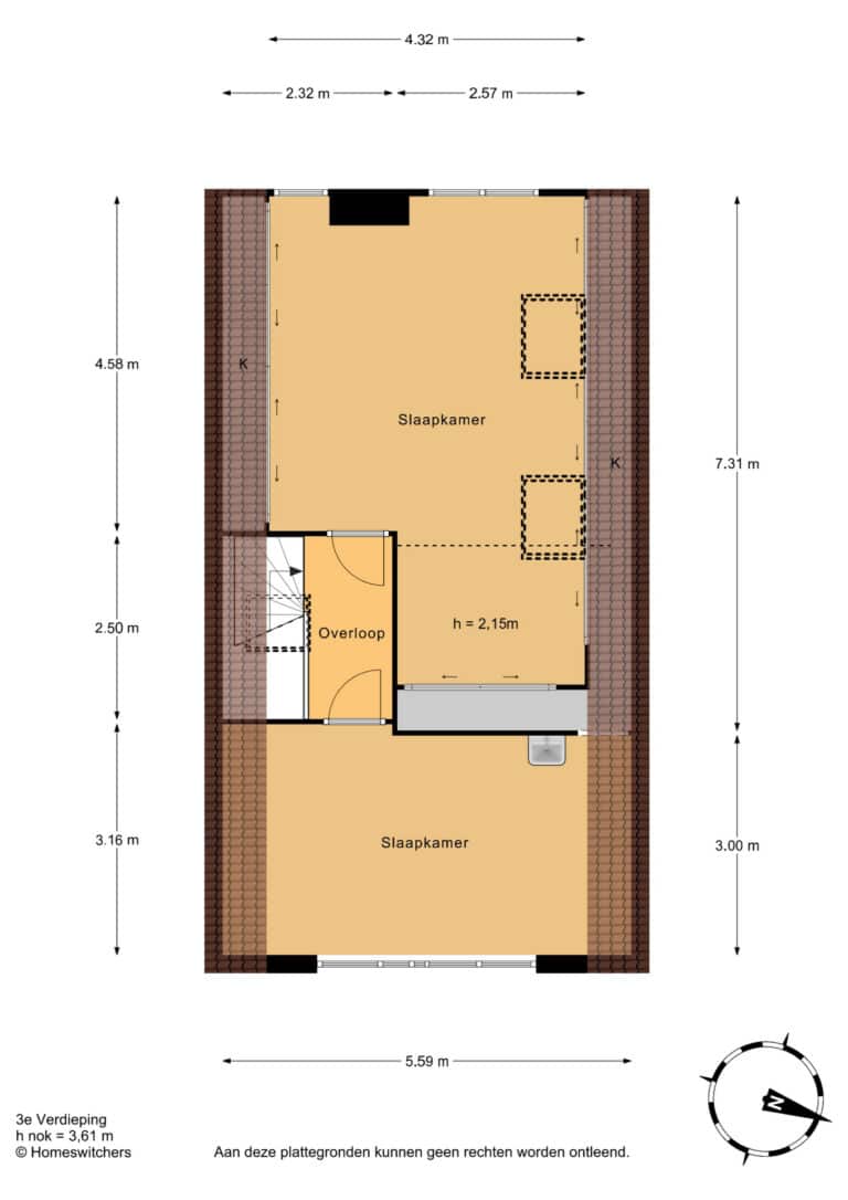 Foto van de woning aan de Hendrik Marsmanlaan 13