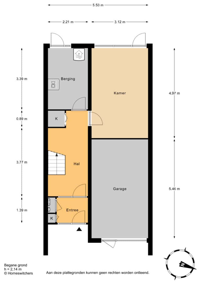 Foto van de woning aan de Hendrik Marsmanlaan 13