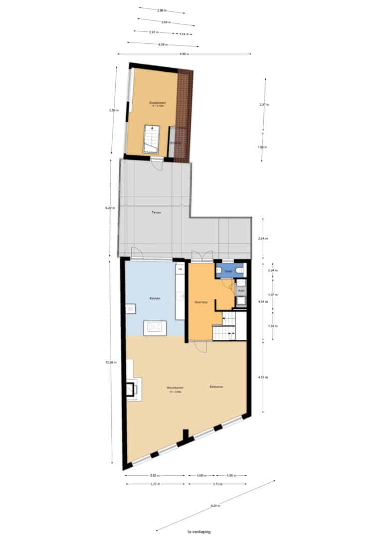 Foto van de woning aan de Oosteinde 178
