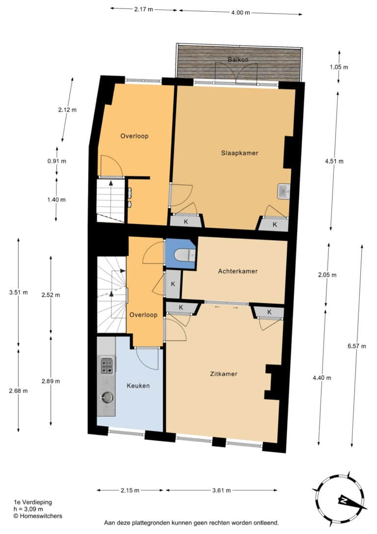 Foto van de woning aan de Coenderstraat 20