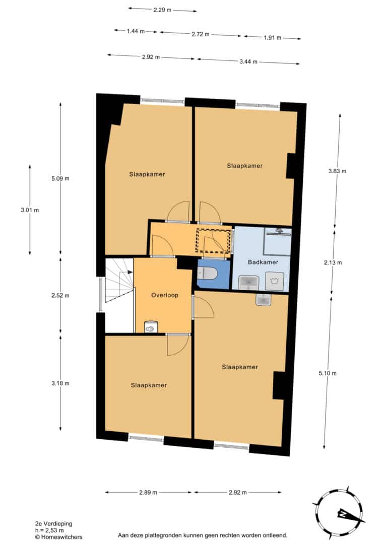 Foto van de woning aan de Coenderstraat 20