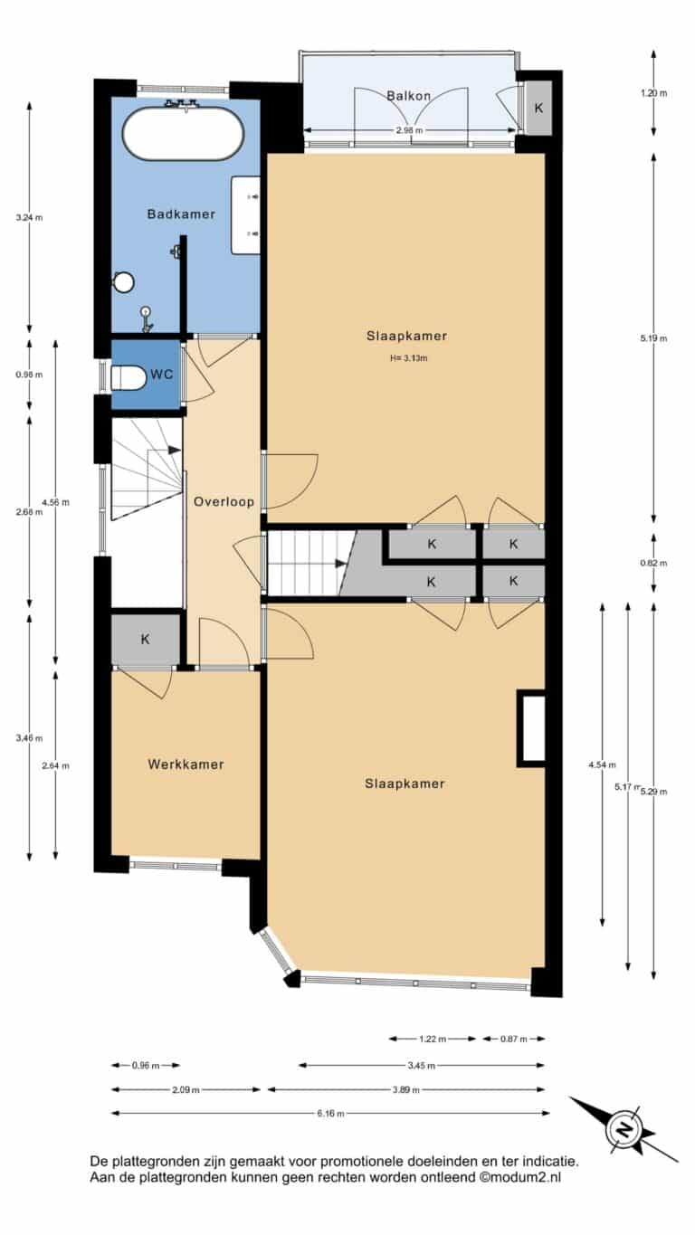 Foto van de woning aan de Maerten Trompstraat 18