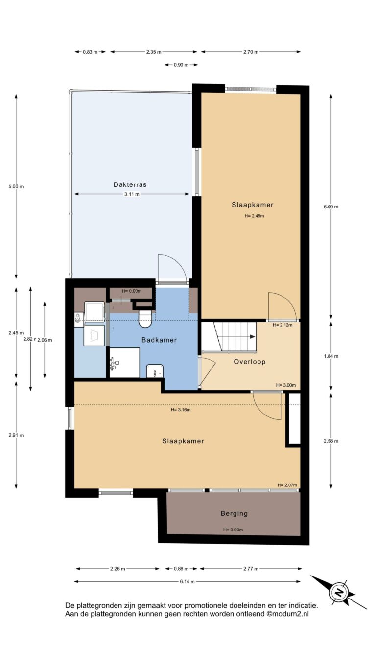 Foto van de woning aan de Maerten Trompstraat 18